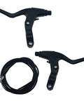 Upgrade Your Ride With This 4 Piece Aluminum Bicycle Brake Set For Mountain And Road Bikes, Left And Right Levers, Front And Rear Cables