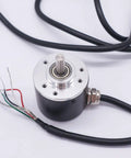 Two Phase AB Incremental Rotary Encoder 100P R DC 5 To 24 Volt Wide Voltage 6mm Shaft AB Quadrature Output High Accuracy Motion Sensor No Fuss Robotics And CNC Durable Build With 1 Year Warranty, 6mm shaft and cable leads
