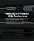 Creality 3D Printer Tool Kit, 74-piece set in foam case, top-down view of metal tools