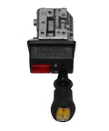 Cab Mounted Proportional Control Valves With PTO Switch for heavy duty dump tipper hydraulic system featuring remote control handle.
