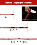 Accurate Stair Tread Measuring Tool With Adjustable Template Jig for Stairs and Risers showing length flexibility.