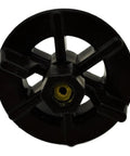 Kia Sportage Spare Tire Hold Down Bolt Retainer Clamp Kit showing front view for trunk mounting screws, black plastic