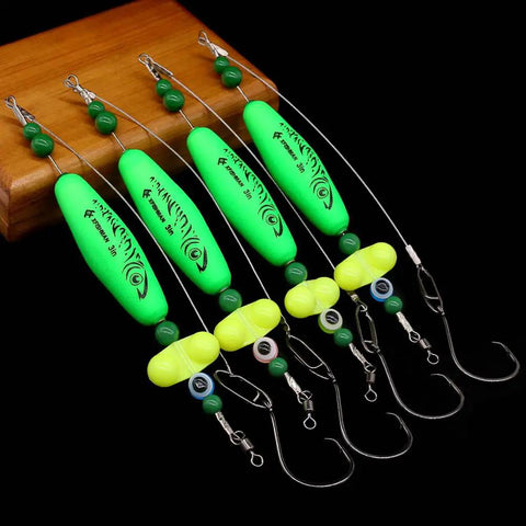 Rattler Catfish Float Rig For Bank Fishing Santee Cooper Style Tackle Floats Green Three Inch Easy Trophy Catfish Setup