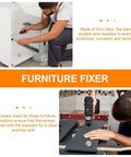 Person installing 10Pcs Zinc Alloy Cabinet Shelf Pins With Flush Screws And Tarnish Resistant Finish 3-In-1 Connecting Dowels