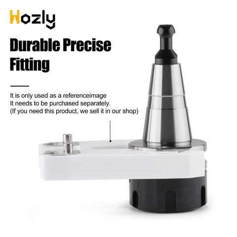Side view of ISO30 Balance Collet Chuck ER32 45L High Speed G2.5 30000RPM CNC Tool Holder Stainless Steel With Pull Stud