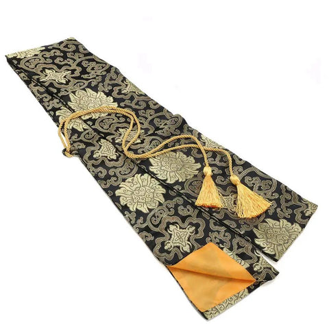 Silk Katana Sword Carrying Bag Case For Japanese Samurai Premium Soft Silk Sleeve With Scratch Resistant Lining