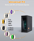 Active Print While Drying Filament Feeder And Dryer For 3D Printers, 25W Silent Warmer, Spool Holder, Dust Proof And Portable visible.