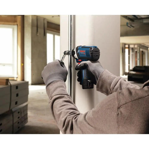 12V Max Quarter-Inch Hex Impact Driver Bare Tool Ultra Compact 5.4-Inch Head Lightweight 1.8 Lbs Delivers 930 In-Lbs Torque High-Speed 0-3100 IPM No Battery Perfect For Tight Spaces And Quick Jobs