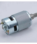 Rock Solid 775 Dc Motor 15000 Rpm High Speed Blower with compact frame for dust cleanup in workshop environments.