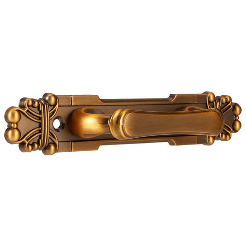 Front view of Two Pack Antique Door Pull Handle For Cabinets And Wardrobes European Style Zinc Alloy Vintage Drawer Pull For Closets Metal Hardware