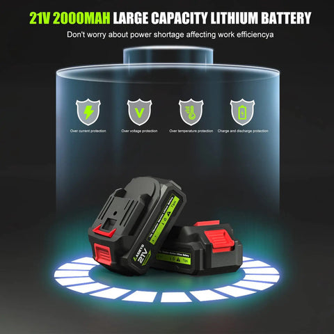 21V lithium battery for Handheld Tile Vibration Leveling Tool With 6 Speed Adjustable Settings One Touch Start LCD Display