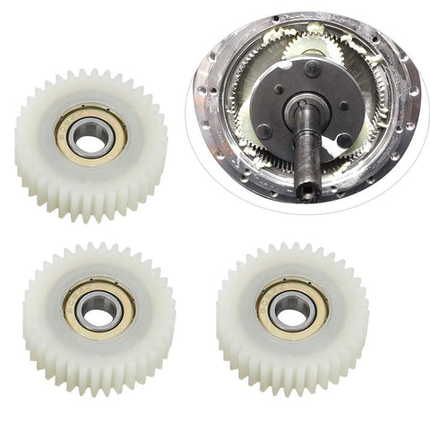 3 Piece Nylon 36 Tooth E Motor Gear Clutch Accessory Set For Precise Control And Durable Replacement In RC, Robotics, And DIY Tooling, Features Easy Fit And Pro Grade Nylon Gear