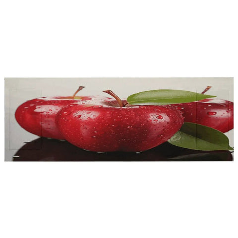 Premium Linen Appliance Dust Covers For Washer Dryer Refrigerator And More Dustproof Breathable Multi Purpose Kitchen Decor Shield For Home Appliances Keeps Dust Off Like A Boss In Style showing printed apple design