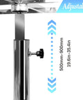 360 Degree Rotating Paint Rack With Adjustable Height Stainless Steel Spraying Stand for car bodies and doors