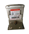 Battle Ready Proportional Motor Damper Actuator M9494F1003 shown from front, featuring metal construction and identification label.