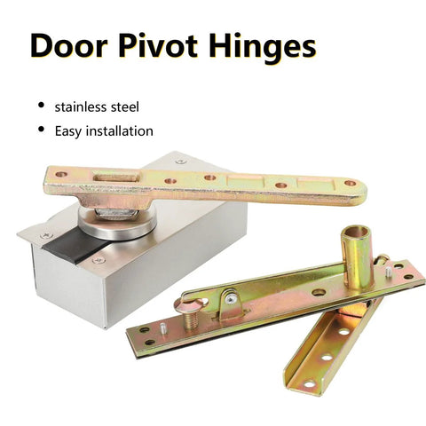 Image of Invisible Door Pivot Hinge System For Hidden Bookcase Doors On Wood Doors And Secret Doors With Heavy Duty 660 Lb Capacity