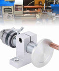 Tough As Nails Adjustable Revolving Center For Mini Lathe Machines, heavy duty metal build with adjustable chuck and depth tuning.