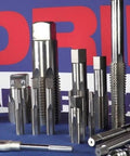Professional Grease Monkey Approved Six Thirty Two High Speed Steel Tap Set With Taper Plug and Bottom Hand Threading Tools displayed.