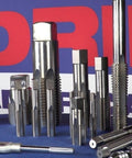 Shop Grade High Speed Steel Hand Tap Set For Precision Threading and Easy Fixups On Stripped Threads, including various sizes.