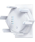 Massive WiFi Coverage Extender Boost With Dual Band Five GHz And Two Point Four GHz Repeater Delivers 1200 Mbps Supports Up To Sixty Devices