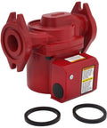 Smooth As Butter 1/25 HP Hot Water Circulator Pump Replacement For NRF-22 115 Volt System with red housing and seals.