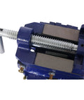 Heavy Duty Cross Slide Vise Tough As Nails Drill Press To Milling Machine Upgrade Kit with serrated jaws and adjustable screw.