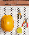 Two Pack Adjustable Iron Storage Hooks Heavy Duty Pegboard Tool Hangers For Garage Workshop Home Office Organization