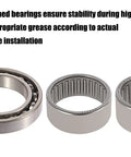 Heavy Duty Front Differential Axle Intermediate Shaft Kit Fits 2012-2021 Dodge Ram 1500 bearings for stability and performance.