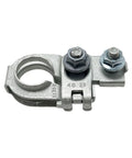 Heavy Duty Positive Battery Terminal End Connector For Hyundai Kia Lexus 919803X010 with two bolts and lug detail.