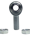 Beefy 3/4 Inch Steering Shaft Kit With Steel Shaft Support, Spherical Rod End, Right Hand Male Thread Jam Nut, Includes 1 Rod End And 2 Right Hand Jam Nuts, Heavy Duty Replacement For Off Road Vehicles. Steel rod end with two jam nuts