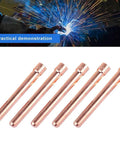Cool WP17 TIG Torch Consumable Collet Kit with High Conductivity Pure Copper Electrode Holder for 0mm 1.6mm 2.0mm 2.4mm, multiple sizes