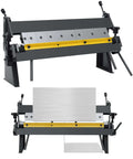 24 Inch Box And Pan Metal Brake With Eight Removable Fingers In 2 3 4 Inch Widths, 0 To 135 Degree Adjustable Hand Operated Sheet Metal Bender