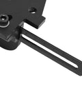 Close-up of the adjustable clamp on the 3 In 1 Dowel Jig Kit Featuring High Carbon Steel Construction for woodworking.