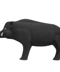 3D Hog Archery Target with Realistic Solid Body for True Field Practice, vital scoring ring, includes ground stakes