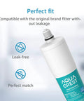 No Fuss Whole House Scale Inhibitor Filter Cartridge Compatible With AP430SS, leak-free and perfect fit, Pack Of 1