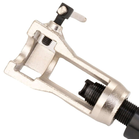 Close-up of the All-in-One Hydraulic Brake Line Flaring Tool Kit for 3/16 to 1/2 Inch Copper and Steel Tubing, showing flaring tool.