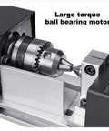 Ultra Handy Mini Lathe Tool Set For Home DIY Woodworking Portable Bead Maker And Milling Grinder with large torque motor