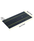 Heavy Duty Golf Ball Position Board Training Aid For Right And Left Handed Players, 40x20cm ABS board with marks