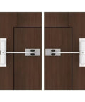 Easy Install Adjustable Automatic Door Closer For Interior Doors White Furniture Hardware Durable Fit on dark wood doors