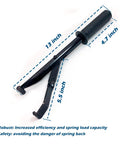Top Access Universal Upholstery Spring Stretcher Lever Kit Slick Tool, 13 inch length, heavy duty steel for sofa and recliner repair.