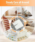 8 Pack Non Slip Rug Tape For Area Rugs Reusable Double Sided Adhesive Stickers used on various floors and stairs