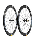 Carbon Fiber Road Bike Wheels 700C Clincher Wheelset 50mm Deep Rim 23mm Wide Matte Silver Basalt Braking Surface V Shaped Design