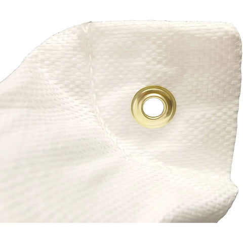 Corner detail of Lightweight Outdoor Archery Target Bag For Youth And Kids Range With Two Sides And Four Shooting Spots NASP Field Point Training Target.
