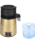 Smart Four Liter Automatic Water Distiller Featuring Heavy Duty Stainless Steel Chamber And 750W Heater for home use.