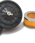 Air Filter With Element VH3000 For Half Inch Air Compressors, Four Inch Diameter Replacement Fits VH Pumps VT TQ Series MP333200SJ