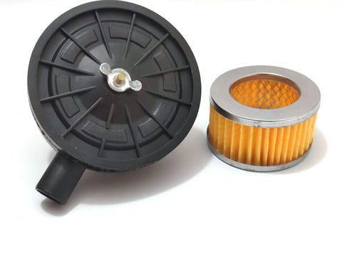 Air Filter With Element VH3000 For Half Inch Air Compressors, Four Inch Diameter Replacement Fits VH Pumps VT TQ Series MP333200SJ