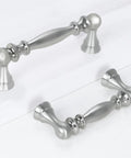 10 Pack Brushed Satin Nickel Cabinet Handles for Kitchen Cabinets and Drawers, 6.3 Inch Center to Center, 7 Inch Total Length