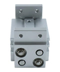 Front view of pneumatic gripper finger cylinder MHL2-16D MHL216D replacement part for industrial automation.