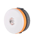 LED Camping Lantern With Magnetic Base, Rechargeable 2200 mAh Battery, Dual Mode Flashlight And Camp Light, Portable Medium Orange 1 Pack