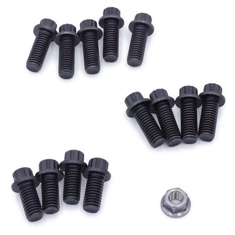Bolts and nut for Turbo Rebuild Kit For 7.3L Powerstroke Diesel With Upgraded 360 Degree Copper Thrust Bearing For Ford Turbo Repair
